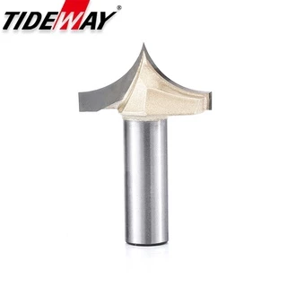 เครื่องมือแกะสลักคาร์ไบด์ Cnc Router Bit 1/2 Shank สําหรับงานไม้