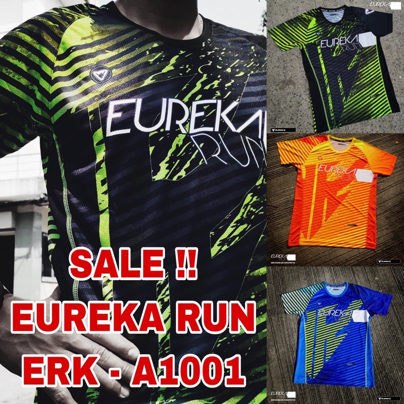 สินค้าลดราคา💯‼️เสื้อวิ่งยูเรก้ารัน EUREKA RUN / ERK-A1001 ใส่ได้ทั้งผู้ชายและผู้หญิง ลิขสิทธิ์แท้ 10