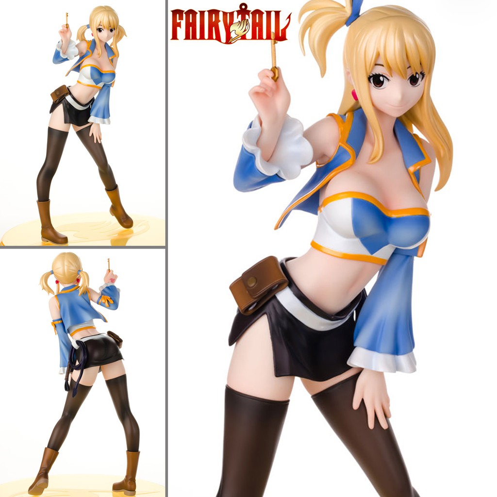 Figure ฟิกเกอร์ Model โมเดล จากการ์ตูนเรื่อง Fairy Tail แฟรี่เทล ศึกจอมเวทอภินิหาร Lucy Heartfilia ล