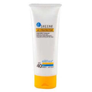 ✅ Sheene UV Protector Body Lotion SPF 40 Pa++โลชั่นกันแดดสำหรับผิวกาย สูตรออยล์ฟรี