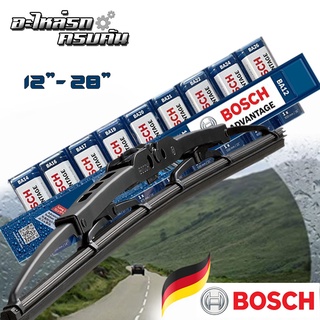 ใบปัดน้ำฝน โครงเหล็ก BOSCH ADVANTAGE ของแท้ 100%