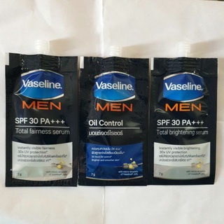 Vaseline Men วาสลีน เมน เซรั่มกันแดดของผู้ชาย SPF30 PA+++ ซอง 7 กรัม มี 3 สูตร