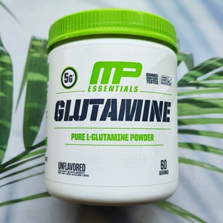 ผง กลูตามิน บริสุทธิ์ Glutamine Essentials Unflavored 300 g (MusclePharm®)