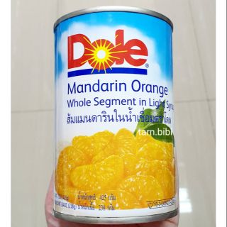 ส้มโดล ส้มแมนดารินในน้ำเชื่อม ตรา Dole 425 กรัม