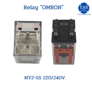 OMRON RELAY รีเลย์ MY2 24VAC.