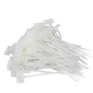 Di shop Cable Ties สายรัดแบบมีป้าย Marker Tie 4*100 (50/Pack)