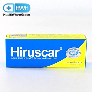 Hiruscar Gel 7 g 1 หลอด รอยสิว รอยแผลเป็น จุดด่างดำ หมองคล้ำ ลบรอย