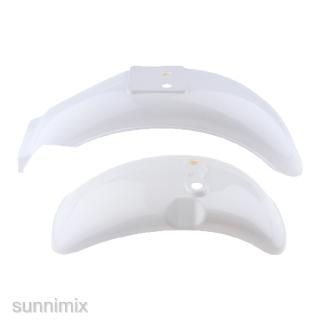 [SUNNIMIX] Front Rear Plastic Wheel Fender for Mini Trail Monkey Bike White Z50 50R