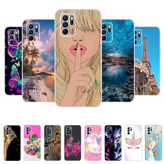 เคสโทรศัพท์มือถือซิลิโคน Tpu แบบบางสําหรับ Oppo Reno6Z Cph2237 Reno 6Z 5G Reno6Z 6 Z 6.43