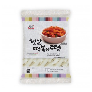 พร้อมส่ง 떡볶이 떡 แป้งต็อกโบกีแห้ง(ชนิดเเท่ง) Matamun Rice Cake Stick 600g