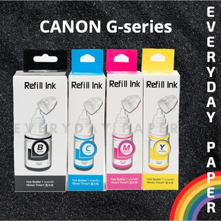 หมึกกล่องCANON G-series (BK,C,M,Y)