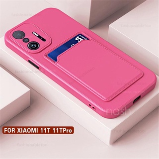 เคสโทรศัพท์มือถือ Tpu ทรงสี่เหลี่ยมกันกระแทกสําหรับ Xiaomi Mi11T Pro Mi11T 11Tpro 11