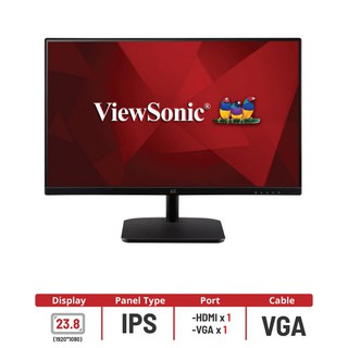 (V-VA2432-HLCD) MONITOR  VA2432-H 23.8" /IPS FULLHD/ 5MS/CONTRAST 50M:1/VGAX1/HDMIX1/WALL