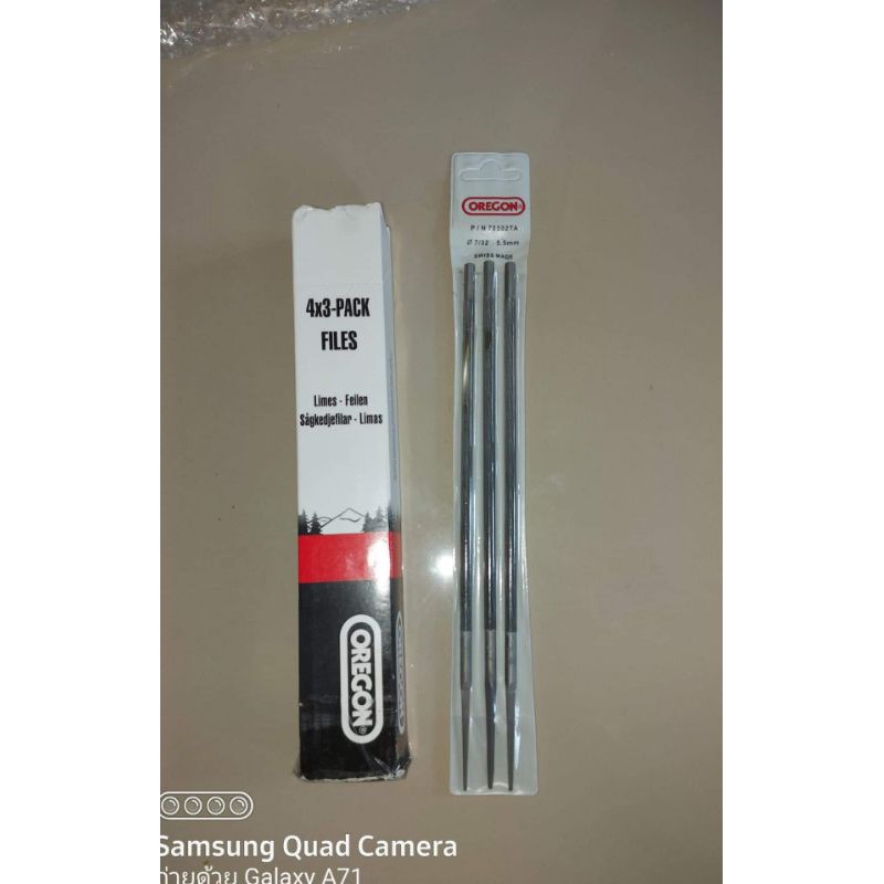 ตะไบหางหนู ตะไบโซ่เลื่อยยนต์ OREGON5.5มม. 3 แท่ง