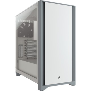 Corsair 4000D Tempered Glass Mid-Tower ATX Case — White