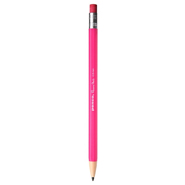 Penco Passers Mate Pencil Vivid Pink / ดินสอกด สีชมพูสด แบรนด์ Penco จากประเทศญี่ปุ่น (HFT099-VPI)