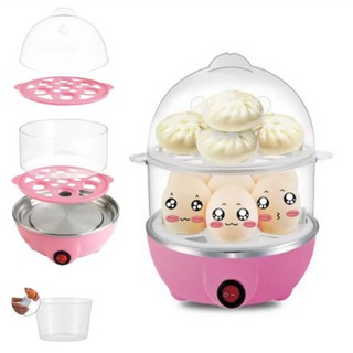 สินค้าขายดี เครื่องต้มไข่ หม้อนึ่งไฟฟ้าต้มไข่ไฟฟ้า 350วัตต์ 🍒มีพร้อมส่ง