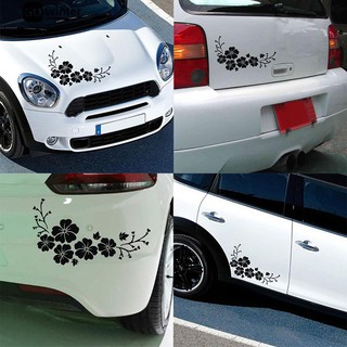 ♪ ดอกไม้ Blossom สติ๊กเกอร์รถ Auto Truck รถกันชนประตู Window Decor