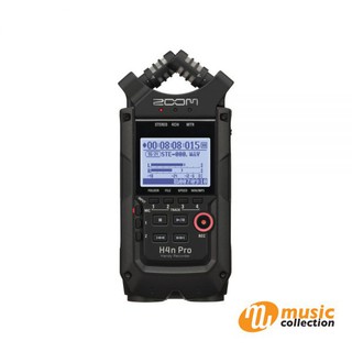 เครื่องบันทึกเสียง ZOOM H4N-PRO BLACK EDITION HANDY RECORDER