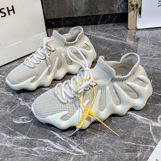 ◕₪ใหม่ Yezzy-450 Octopus รองเท้าตาข่ายระบายอากาศแนวโน้มรองเท้าผ้าใบผู้ชาย