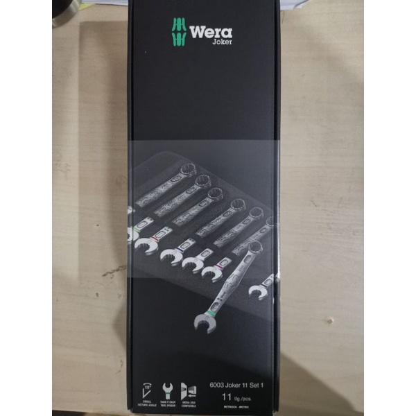 ประแจ 6003 Joker 11 Set 1 Code Nr.:05020231001 Wera