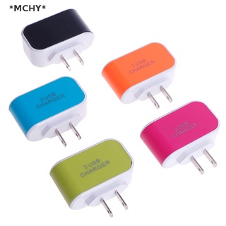 Mchy&gt; อะแดปเตอร์ชาร์จโทรศัพท์มือถือ 5V 3.1A ปลั๊ก US