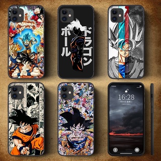 เคส TPU นิ่ม ลายดราก้อนบอล Z โกคู 24RT สําหรับ Iphone 6 6S 7 8 Plus X XS XR 11 Pro Max