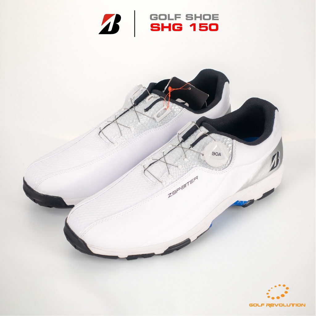 Bridgestone รองเท้ากอล์ฟ รุ่น ZSP-BITER LIGHT Golf Shoes SHG150 WS (White/ Silver)