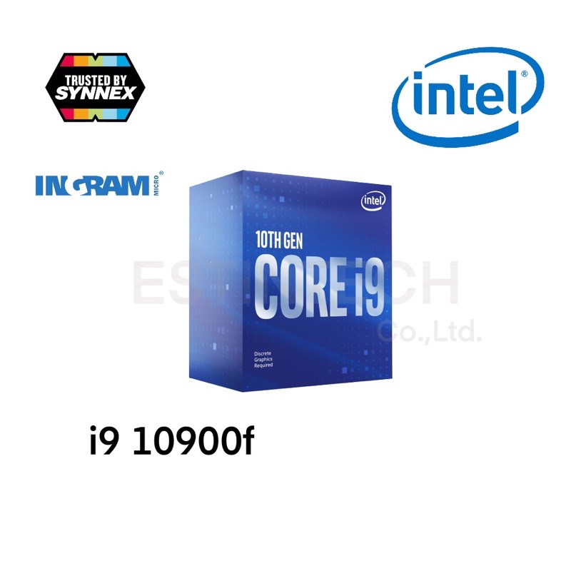 CPU (ซีพียู) INTEL 1200 CORE I9-10900F 2.8 GHz Boost 5.2 GHz ของใหม่ประกัน 3ปี