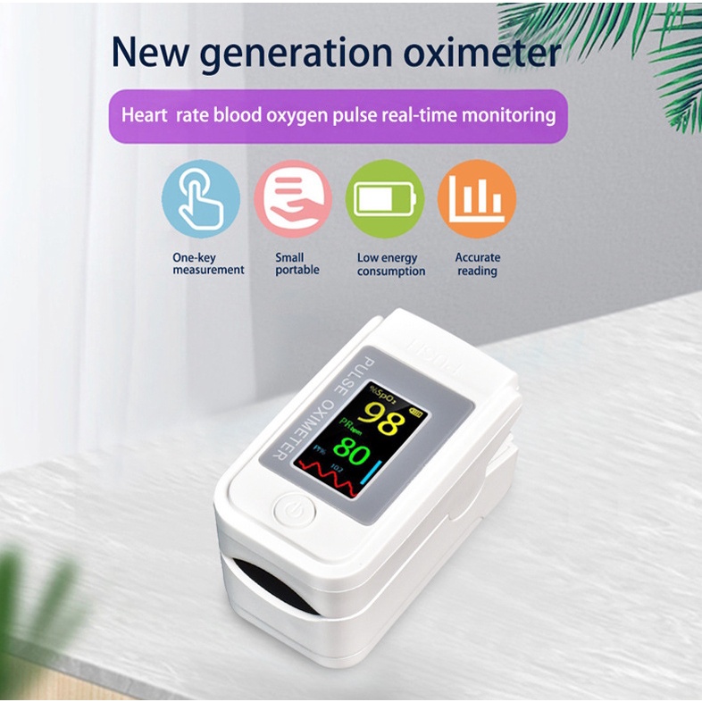 𝗣𝗥𝗢𝗦 Fingertip pulse oximeter รุ่น LK89 เครื่องวัดออกซิเจนปลายนิ้ว แม่นยำ99% พกพาง่าย ใช้งานสะดวก วัดผลได้ตลอดเวลา