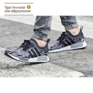 NMD R1 PK ดำ ลาย/ Black Camo