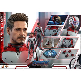 ฟิกเกอร์ ของสะสม Hot Toys MMS537 Avengers: Endgame - Tony Stark (Team Suit)