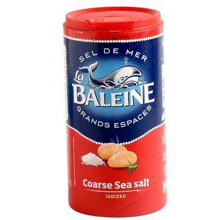 La baleine coarse sea salt 500g  ลาบาลีนเกลือทะเลชนิดหยาบ 500 กรัม