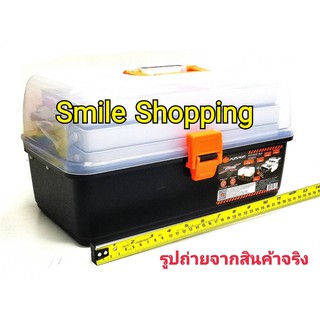 Pumpkin กล่องเครื่องมือ พลาสติกเอเนกประสงค์ 4 ชั้น มินิ ขนาด 14 นิ้ว