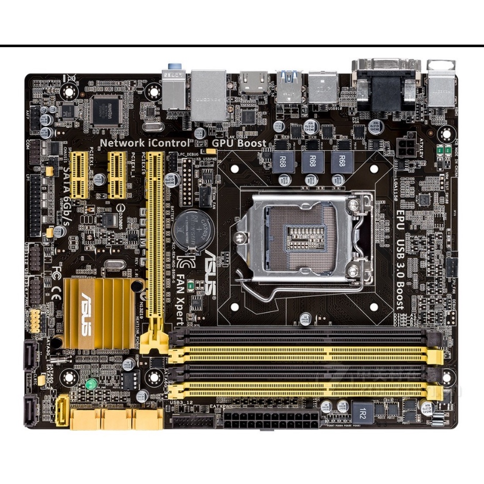 ASUS B85M-G LGA 1150 คอมพิวเตอร์ เมนบอร์ด Mainboards