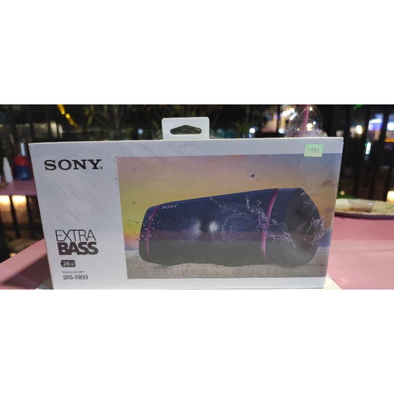 sony ลำโพง Bluetooth® แบบพกพา EXTRA BASS™ รุ่น SRS-XB33

