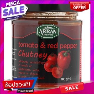 อารันซอสมะเขือเทศผสมพริกแดงสำหรับจิ้มและราดหน้าอาหาร 185กรัม Aran Tomato Sauce with Red Chili for Dip and Topping Food 1