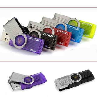 แฟลชไดร์ฟ USB（2GB 4GB 8GB 16GB 32GB 64GB 128GB 256GB  ）Kingston Portable Metal DT101 G2 USB 2.0/3.0Flash Drive