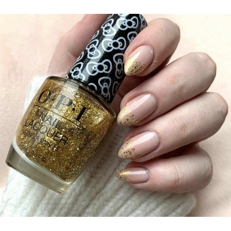 พร้อมส่ง OPI Glitter All The Way กลิตเตอร์สีทองระยิบในน้ำเบาใส ทาทับสีพื้น ทาเดี่ยว ราคา ถูกที่สุด ดีลบีเคเค แกลเลอรีภาพที่ 6