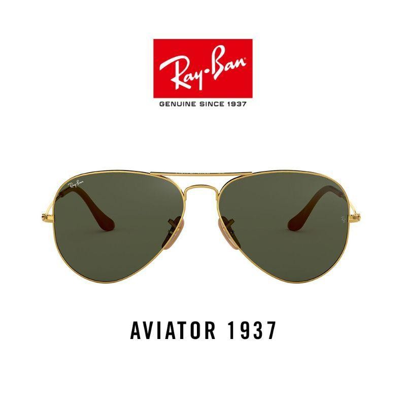 Ray-Ban Aviator Sunglasses แว่นตากันแดด