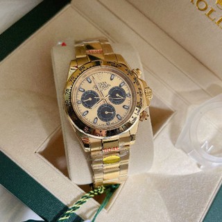 นาฬิกาข้อมือ  rolex daytona สายสแตนเลส