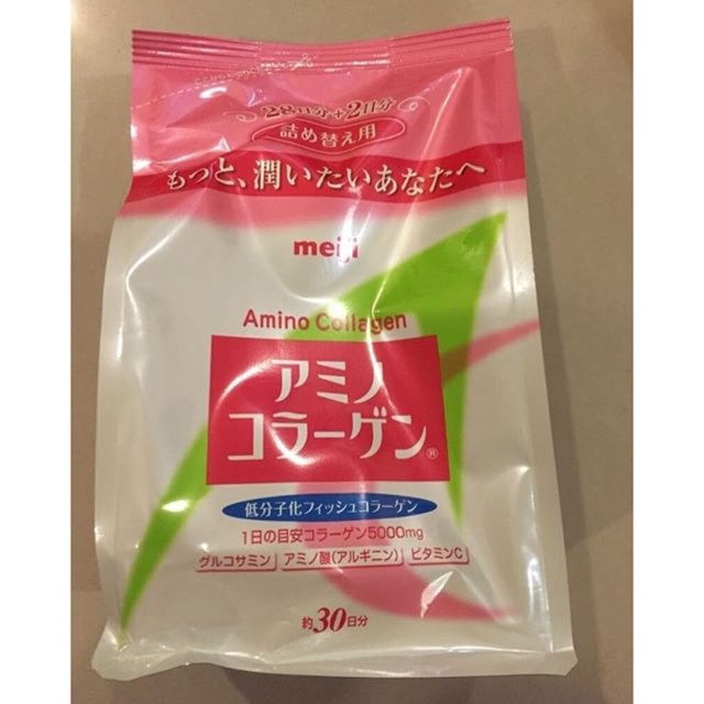 #Meiji Amino Collagen แบบเติมค่า