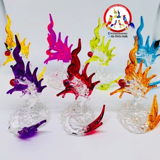 พญานาค แก้ว ขนาด 7-8 cm ราคาต่อองค์ แก้วพญานาค พญานาคประจำวันเกิด เสริมมงคลชีวิต  พญานาคคำชะโนด