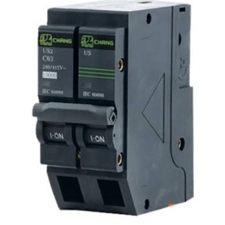 147.ลูกย่อย เซอร์กิตเบรคเกอร์ 2P 50A ช้าง Chang Circuit Breaker