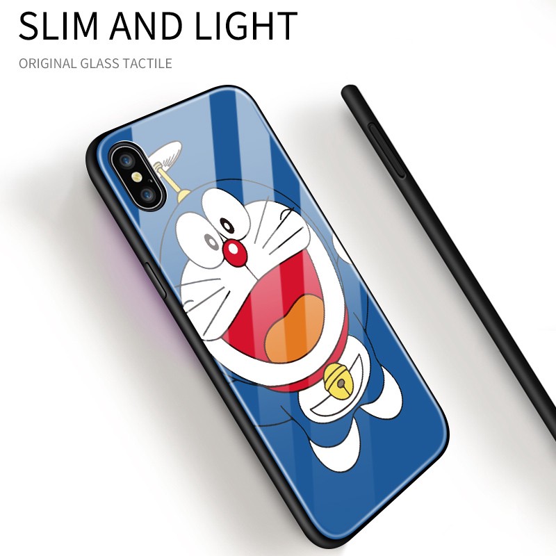 เคสสำหรับ Vivo X60 X50 Pro Cartoon Doraemon Cat Casing Phone Case Back 