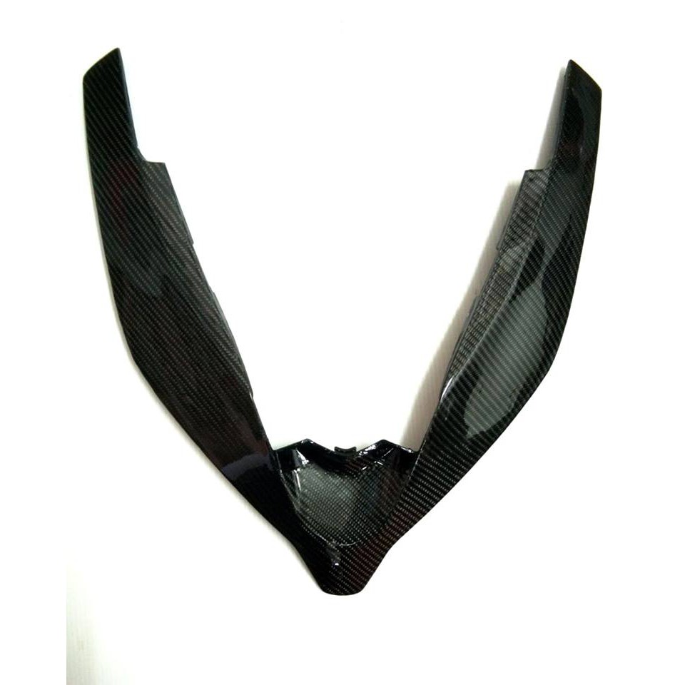 ใต้ชิวหน้า ใต้ชิว  คาร์บอน  หุ้มผ้าคาร์บอนแท้ สำหรับ PCX2018  อุปกรณ์แต่งรถ อะไหล่แต่งรถ อะไหล่มอเตอ