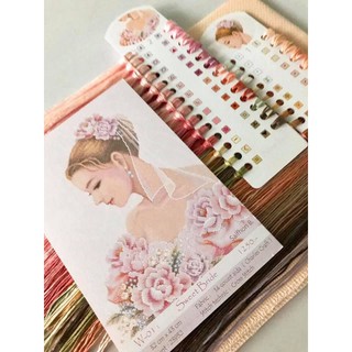 A wedding in a day (W-01) ชุดปักครอสติช นัทที, Cross Stitch Nattee  สินค้า Pre Order