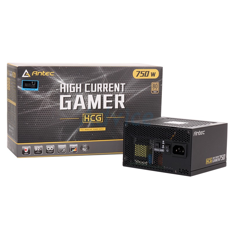 PSU (80+ Gold) ANTEC HCG 750W.