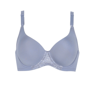 Wacoal Surprise Push Up Bra รุ่น WB9V03 สีเทา (GY) บรามีโครง ฟองน้ำหนา 10 mm