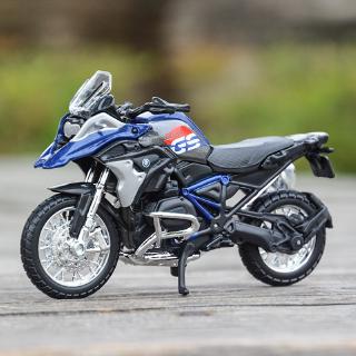 Maisto 1:18 BMW 2017 R1200GS รถหล่อแบบคงที่โมเดลรถจักรยานยนต์ของเล่นงานอดิเรกของสะสม